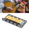 Guitar Fixed Bridge Electric Bass Hardtail Saddle Bridge Tool Metal