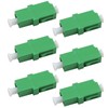 Pack of 6 Fibre Optic Adapter Socket Fibre Optic Coupling