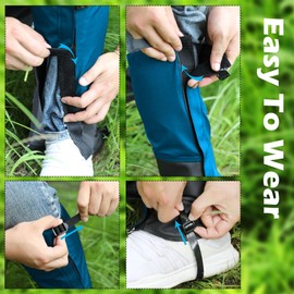 Tlswshsy Leg Protectors for Weed Eating-Waterproof Leg Guards for Trimming-Adjustable Lawn Care Leg Protection for Men and Women (S)