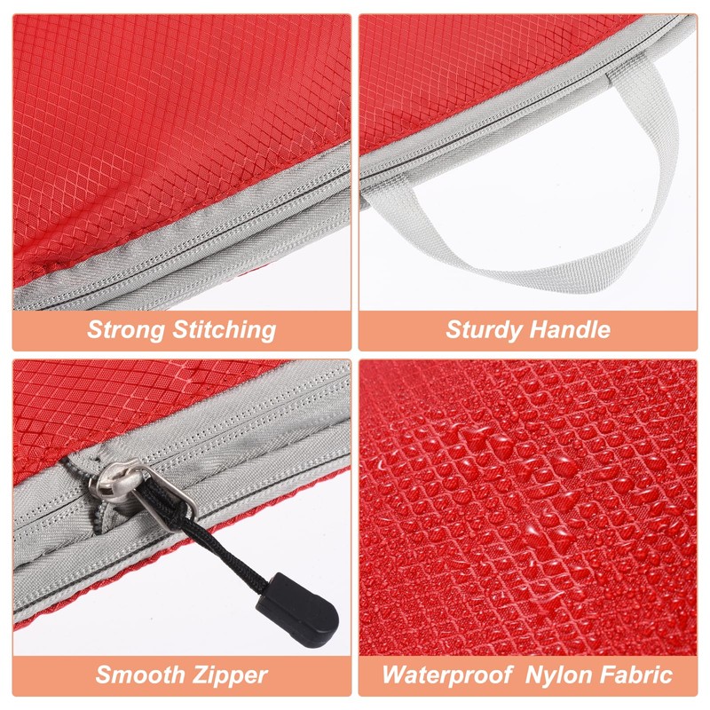 PATIKIL Compression Packing Cube for Travel, 3 Set Waterproof Nylon