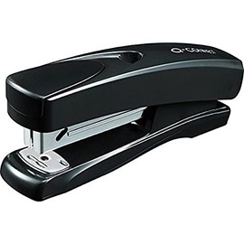 Q-Connect Half Strip Plastic Stapler, Black