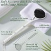 GEENOA Silicone Back Scrubber & Body Scrubber Set, 15.35’’ Back