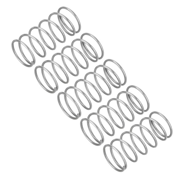 QUARKZMAN Pack of 5 Compression Springs, 0.9 x 12 x
