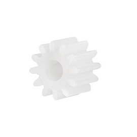 sourcingmap 30pcs Plastic Gears 12 Teeth Model 122.5A Reduction Gear Plastic Worm Gears for RC Car Robot Motor
