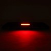 KUAFU Rear Bumper Diffuser Spoiler W/ Led Light Carbon Look