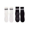 FWORUAIS 4 Pairs Pilates Yoga Socks Non Slip Grip Socks