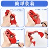 EMAGEREN Brake Lock for Motorcycles, Anti-theft Lock, Easy Operation, Fall