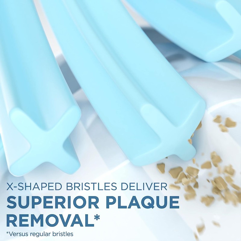 Oral-B Clic Toothbrush Sensitive Clean Replacement Brush Heads, White, 2