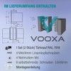 VOOXA Premium, 2 Pull Bumper Handles Set for Exterior Doors