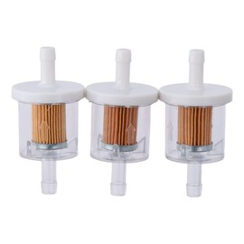 3 Pcs Fuel Filter, 695666/691035 Fuel Filter Replacement for Briggs Stratton, Car Assessories Parts for Car Engine, Vehicle, Automotive