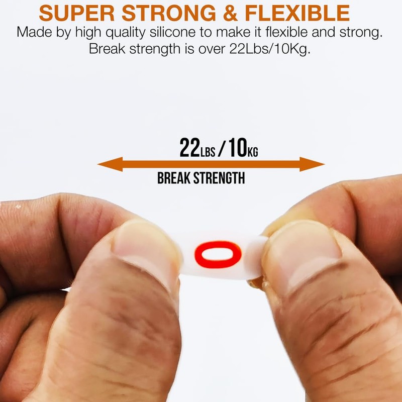 TENNMAK 8X Eartips Replacement for JBL Tune Flex Earbuds White