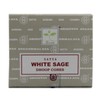Satya White Sage Incense Cone x1 pack, used for Aromatherapy,