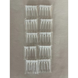 Unbranded 50 Pcs Perfume Sample Vials 1ml Essential Oil Bottles Empty Perfume Tube