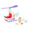 Bluey Vehicle and Figure Pack Bingo's Helicopter with 2.5 Inch