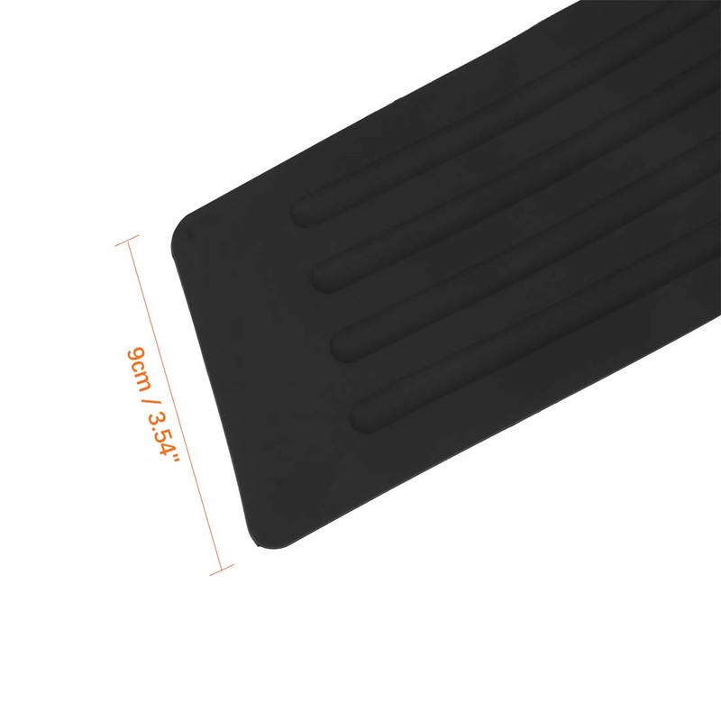 X AUTOHAUX Car Back Bumper Rubber Cover Guard Trim Protective