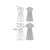 Burda Ladies Sewing Pattern 6520 Shirt Dresses