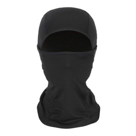 Weforu Ski Mask Cycling Balaclava Breathable Face Mask Cold & Hot Weather Thermal Hood for Motorcycle Outdoor Skiing Sports Hiking (Black)