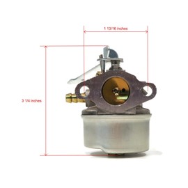 The ROP Shop | Carburetor with Gasket for Tecumseh HSK600-1680R, HSK600-1680S & HSK600-1680T