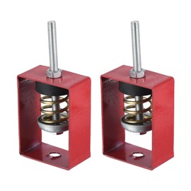 PATIKIL 44lbs Capacity Spring Vibration Isolator, 2 Pack Shock Absorber Shockproof Damping Hanger Anti Vibration for HVAC Air Conditioner Air Handling Units