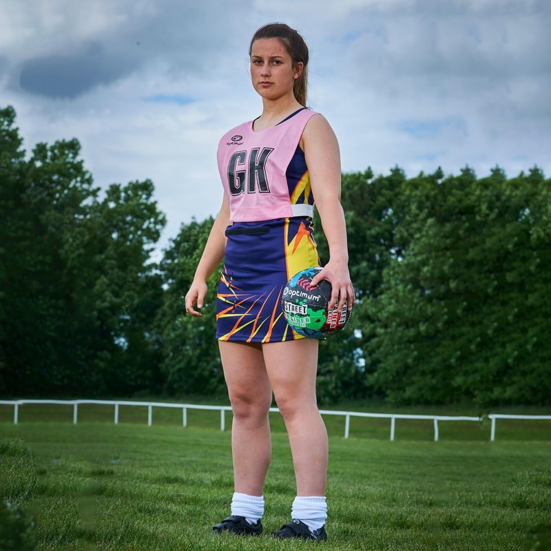 Optimum Mesh Netball Training Bibs -Perfect for Netball, Football, Rugby