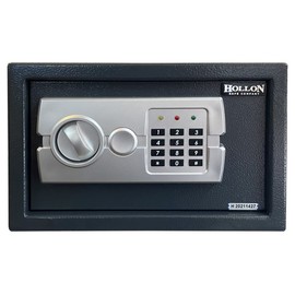 Hollon Safe E-20 Hotel Safes, Black, Small