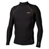 O'Neill Men's Standard Premium Skins Graphic L/S Rashguard, Black/Rasta