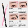 Eyebrow Pencil,Makeup Eye Liner, Long Lasting Waterproof and Smudgeproof Easy