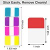 KICNIC Sticky Index Tabs 480 Pieces, 1 Inch Divider Tabs