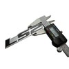 ERPART LS2 Embossed Black on Highly Polished Silver Real Aluminum