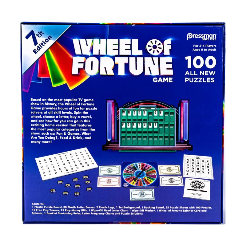 Wheel of Fortune Game: 7th Edition - Spin The Wheel,