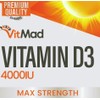 Vitamin D3 4000IU - 365 Tablets Max Strength Sun Bones