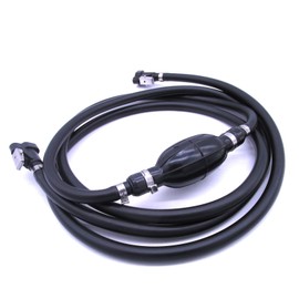 Boat Engine 0766489 766489 5008609 Fuel Line Assembly with Hose & Bulb for Johnson Evinrude OMC Outboard, Length 8ft/2.44m, Inner 5/16in/8mm, fits Sierra 18-8009S-1 18-8009S 18-8009EP-2 18-8009EP-1