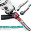 Belt Sander for Disc Grinder Attachment Mini DIY Sander Sanding