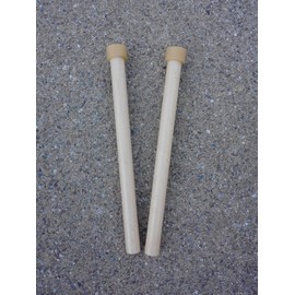 KaKesa Steel Drum Pan Mallets Sticks Wood Econo - Lead/Tenor