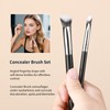 MSQ 2pcs Concealer Brush Triangle Concealer Makeup Brush Eye Mini