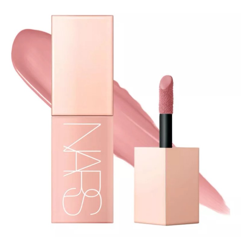 Nars rubor liquido afterglow con colageno vegano tono del maquillaje