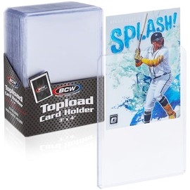 BCW 25 soportes para tarjetas Toploader 3" x 4"