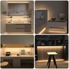 WOBANE Under Cabinet Lighting Kit, 9.8ft COB Light Strip with