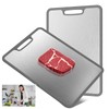 Laokiiy Titanium Cutting Boards For Kitchen, 100% Pure Cut Titanium