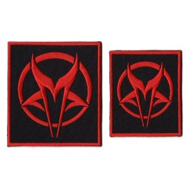 Unbranded Mudvayne Patch | American Heavy Nu Alternative Progressive Metal Music Band Logo - 3.11" x 2.76" (7.9 cm x 7 cm)
