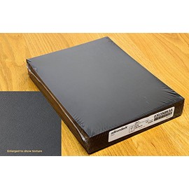 USI Black Composition Binding Covers, 8.5 x 11 Inches, Square Corners, 100-Pack