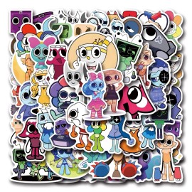 Unbranded Dandys World mix stickers10-10 - 10 pcs - random