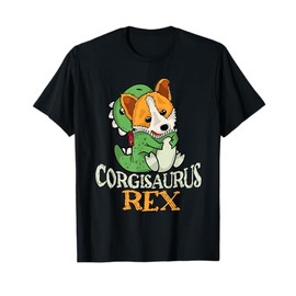 Cute Corgi Dinosaur Trex Dog Owner Dog Lover Corgi T-Shirt