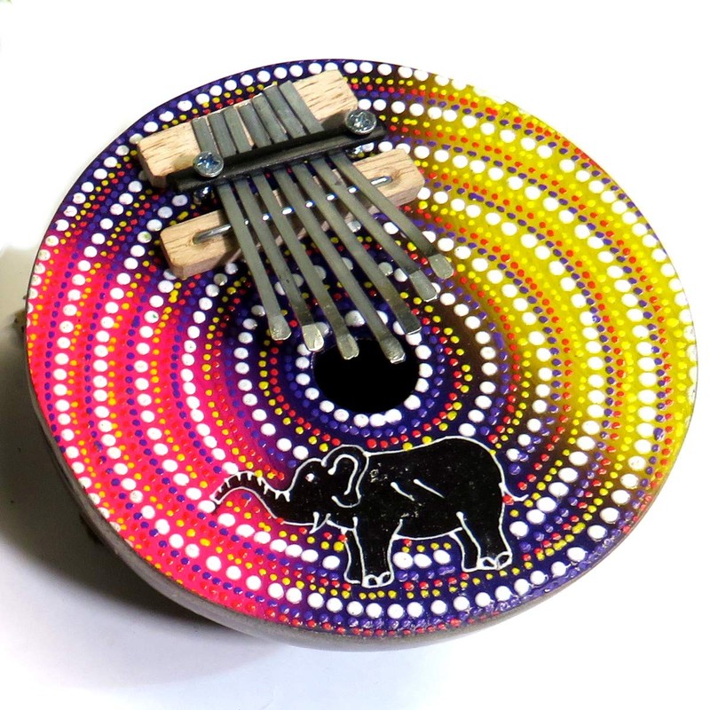 Thumb Piano Karimba Kalimba Mbira Percussion Musical Instrument Handmade Coconut