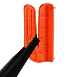 Wall Mounted Rag Cutter, Orange Rag Cutter Wall Mounted Cloth Cutter Wall Mounted Fabric Cutter Rag Cutting Tool for Sheets T-Shirts Towels Sheepskin Cloth