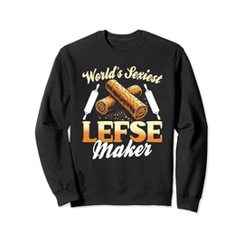 Funny Lefse Maker Shirt Norwegian Food Humor Making Lefse Sweatshirt