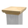 Flat Peak Newel Cap - 935 Style, for 3 1/2"