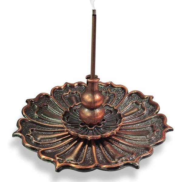 ANCLLO 3 in 1 Lotus Stick Incense Burner and Cone