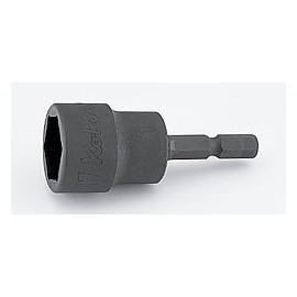 Koken BD016-17 1/4 (6.35 mm) H Anchor Bolt Socket for Electric Dollars 0.7 inches (17 mm)