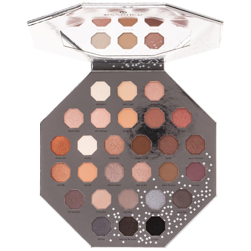 essence Royal Party Supreme Party Eyeshadow Palette, Smokey, Nude, Multicoloured